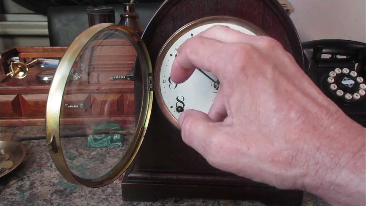 How to synchronize the hourly chimes on a vintage Seth Thomas