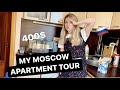 My Moscow 400$ apartment (room tour)