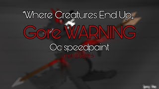 “Where Creatures End Up„ - Oc Speedpaint