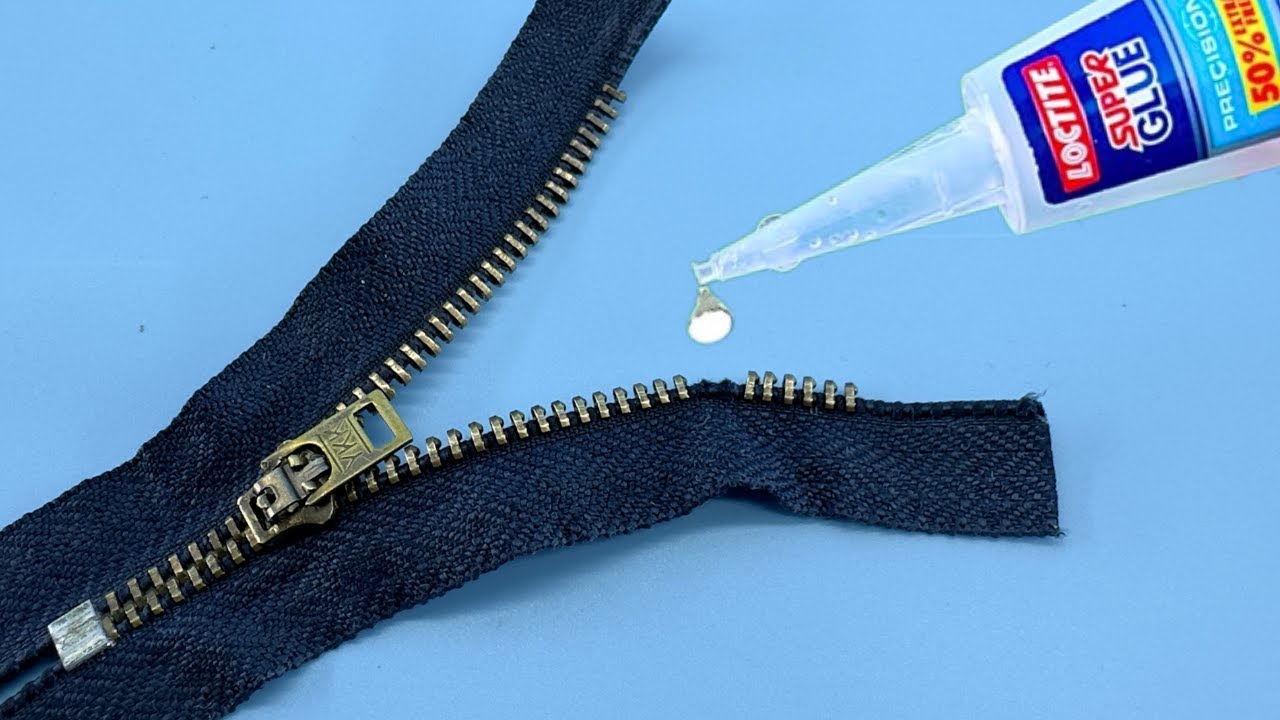 If your garment's zipper is broken, don't waste your money replacing it!  ingenious 