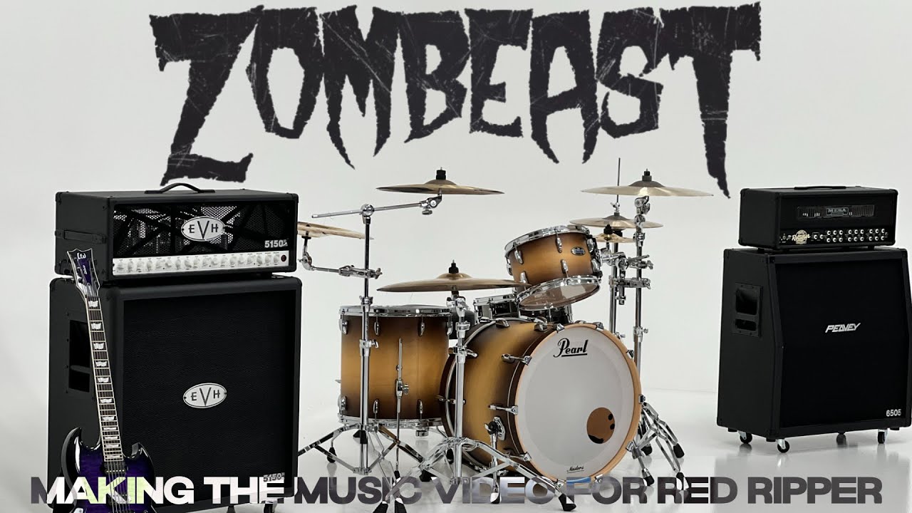 Making Of Zombeast's Music Video for Red Ripper - YouTube