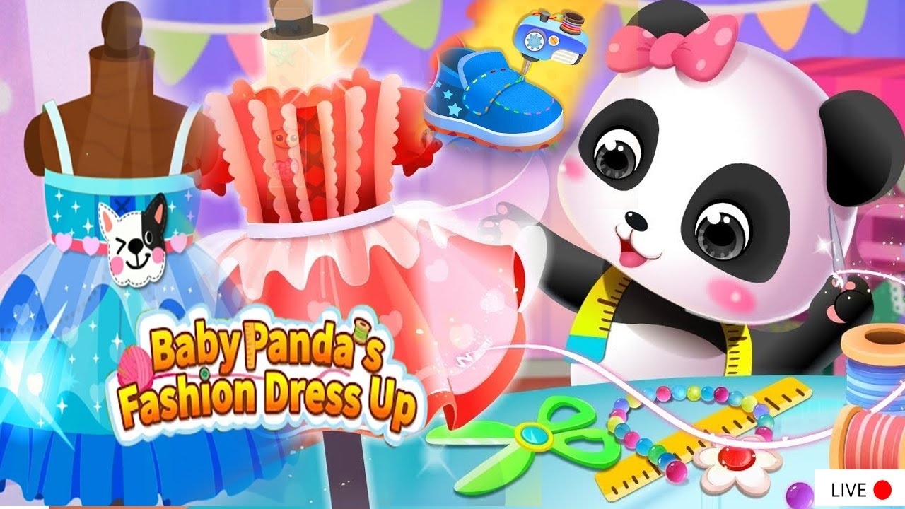 Baby Panda Fashion Dress Up | Baby Panda World | World Cartoon ...