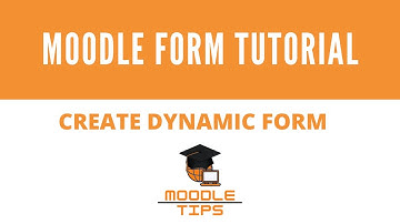 Moodle form tutorial - Create dynamic form definition #1