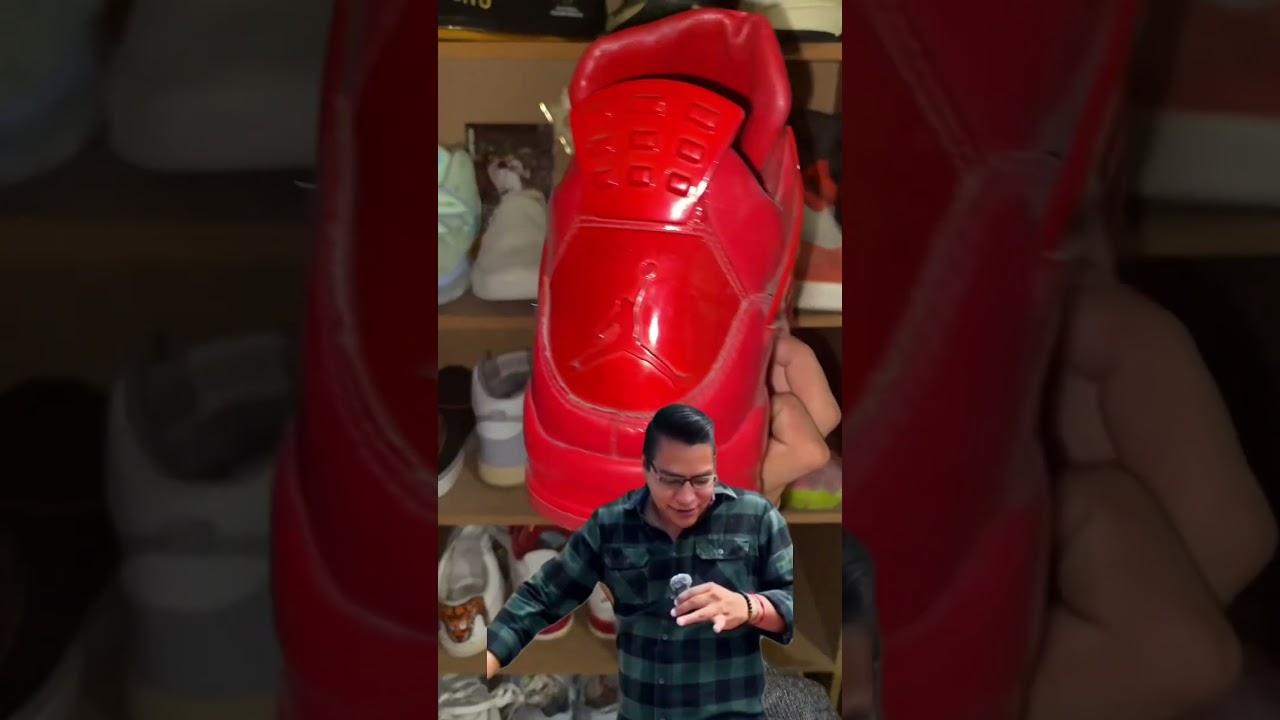 Jordan 4 Retro 11Lab4 RojoTalla: 12mx/32cm/14us Originales $1500 