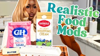 The BEST Sims 4 Food Mods for Realistic Gameplay 🍽️✨ (Live Showcase + Gameplay)