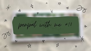 penpal with me #10 | forest green theme 💌