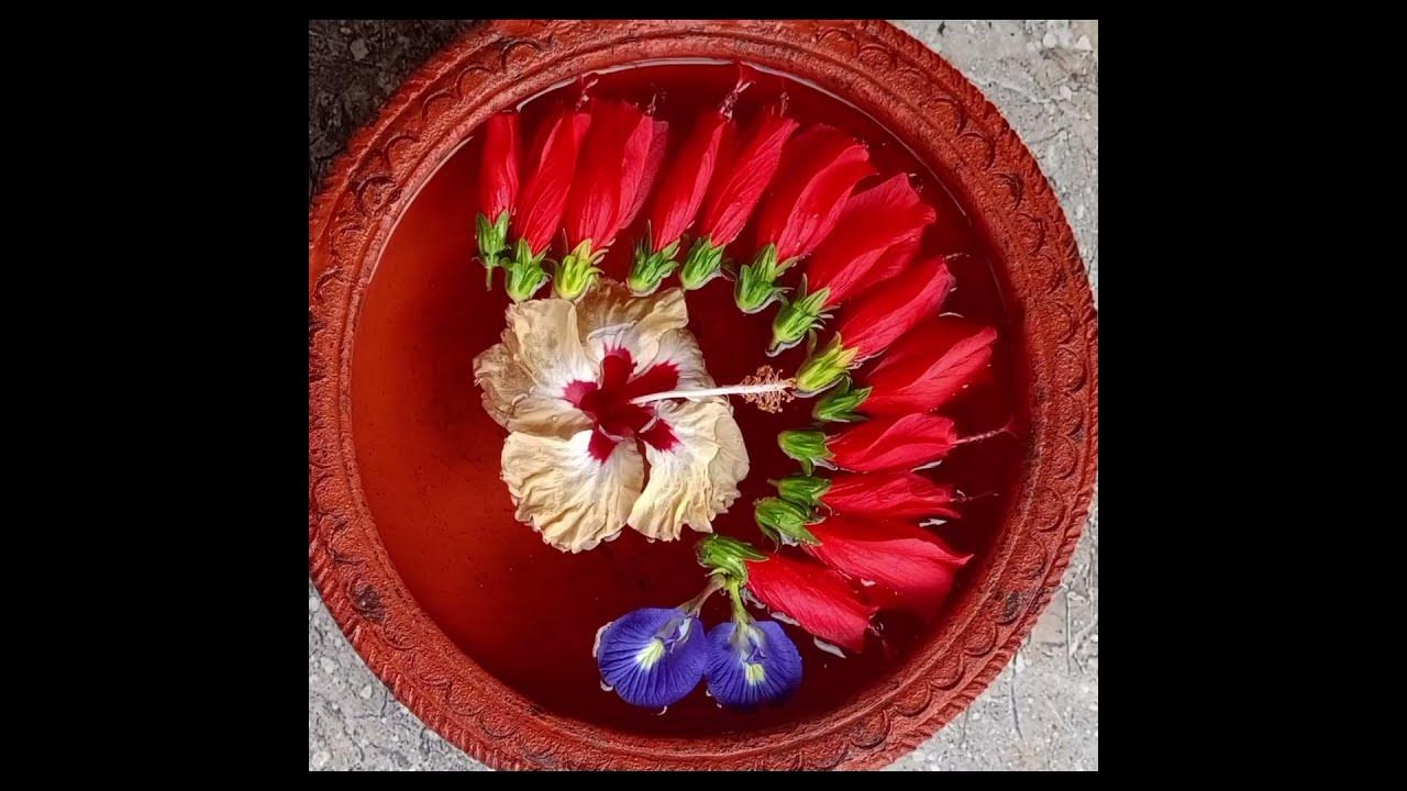 uruli decoration/ flower decoration YouTube