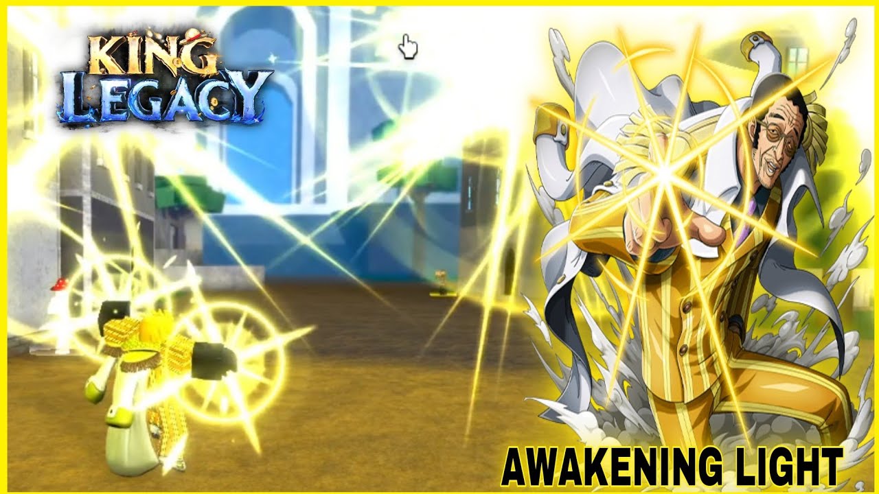 UPDATE 4☀️⚫] King Legacy Code: HYDRAGLYPHICS Showcase Awaken Light #l