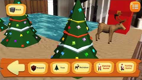 Augmented Reality Block Builder Christmas Time