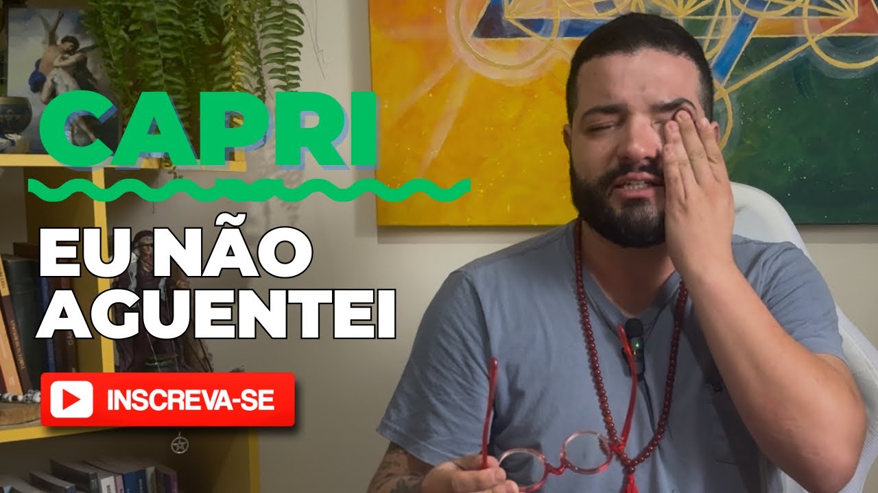 #1339 - TAROT CAPRICÓRNIO ♑️ | LÁGRIMAS EM FORMA DE GRATIDÃO PELOS GUIAS QUE ORIENTAM ESSA EGRÉGORA