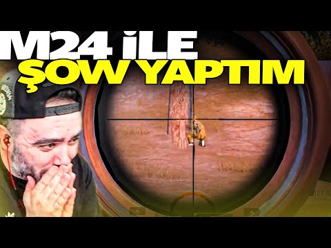 M24'ÜN KRALI OLDUM YOK BÖYLE MAÇ ( 96vs4 EFSANE FIGHT ) - PUBG MOBİLE