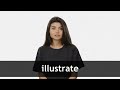 How to pronounce ILLUSTRATE in American English