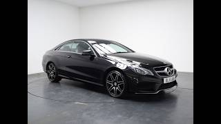 USED MERCEDES-BENZ E-CLASS 3.0 E350d V6 BlueTEC AMG Line (Premium) Coupe 2dr Diesel G-Tronic+ Euro 6