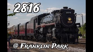 CP #2816 stops in Franklin Park, IL! 5/8/24