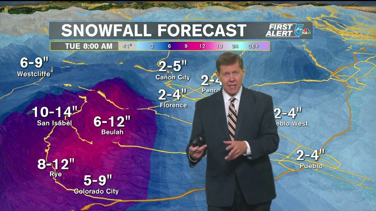 New storm arrives tonight, with heavy snow for parts of