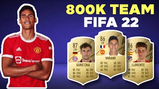 700K META OVERPOWERED TEAM FIFA 22 SQUAD BUILDER