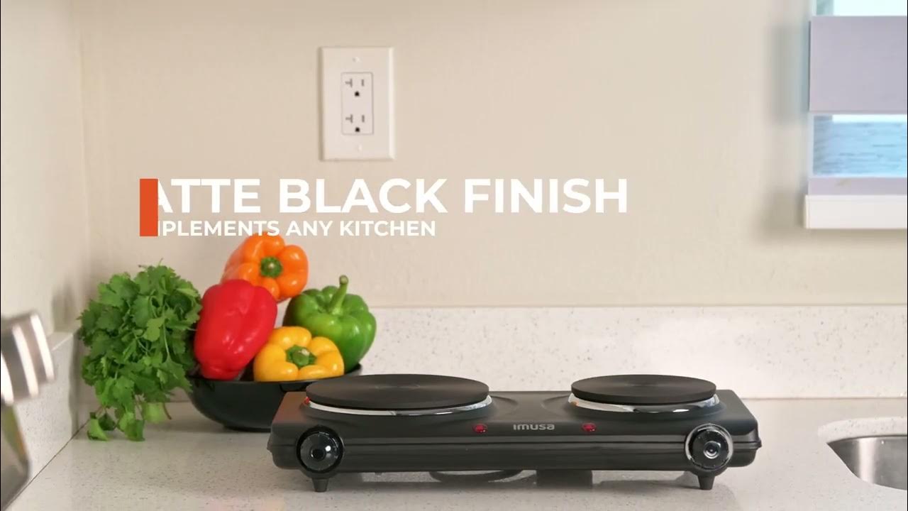 IMUSA Electric Double Hot Plate YouTube