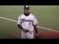 20130420 東京ヤクルトスワローズ二軍 試合前キャッチボールとシートノック、円陣・声出し