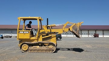 1990 John Deere 455G Crawler Loader: Running & Operating Inspection Video!