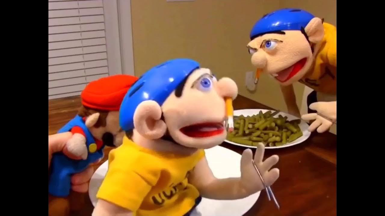 Jeffy hates green beans YouTube