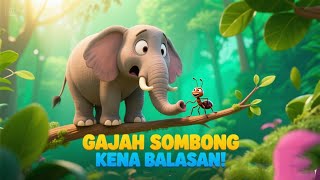 Children's Fairy Tales | The Arrogant Elephant Gets Retaliation from the Little Ant | Bedtime Fai...