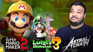 Mario Maker 2 + Luigi's Mansion 3 تسفيل وتطبيل