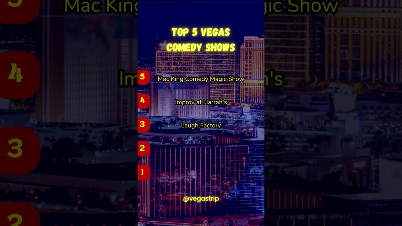 Top 5 Las Vegas Comedy Shows