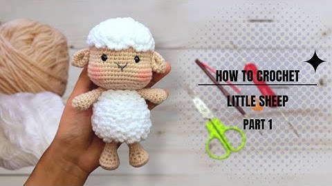How to crochet little sheep part 1/3 | Amigurumi sheep | Tutorials