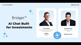 Webinar: Bridget™- AI Chat Built for Investments