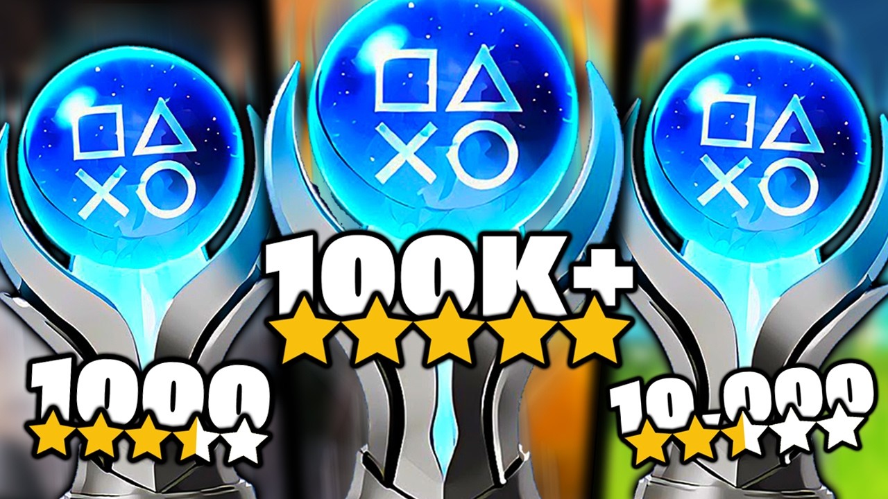 I Platinum'd a GAME with 1000 Reviews, 10,000 Reviews & OVER 100,000 REVIEWS!