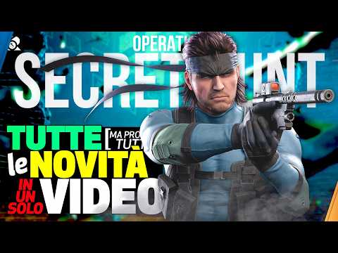 NEW SEASON: SOLID SNAKE & 1v1 MODE - Operation Silent Hunt | Rainbow Six Siege ITA