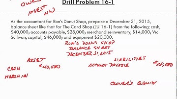 Math for Business and Applications   Ch 16 Drill Problems 16 1