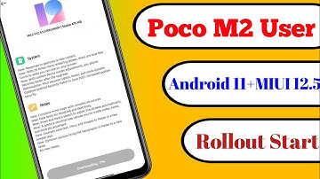 Poco M2 Android 11 MIUI 12.5 Stable Update Release In India | Poco M2 MIUI 12.5 | Android 11 Update