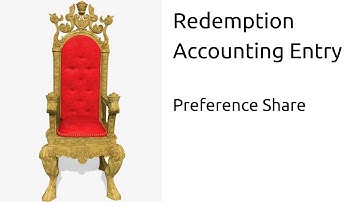 Learn Accounting Entry for Redemption | Redemption of Preference Share | CA CPT | CS & CMA
