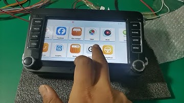 How to Set the T3 Platform Android Car  SetNav Touch Panel Light or Buttons Light?