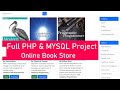 Online book store   full php  mysql project  part 1