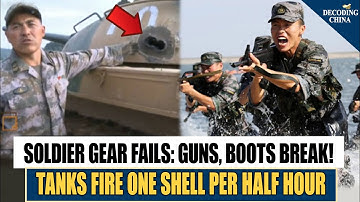 China’s Military: Paper Tiger Exposed! Gear & Weapons a National Embarrassment!