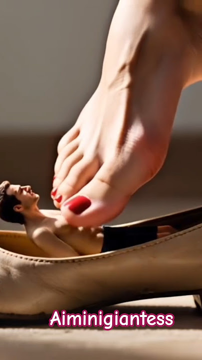 ai mini giantess #heightdifference #minigiantess #giantess #tallwoman #tallgirl #ai #shorts #foryou