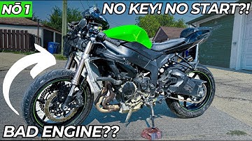 Rebuilding A Salvage Wrecked Kawasaki Ninja ZX6R - Part 1