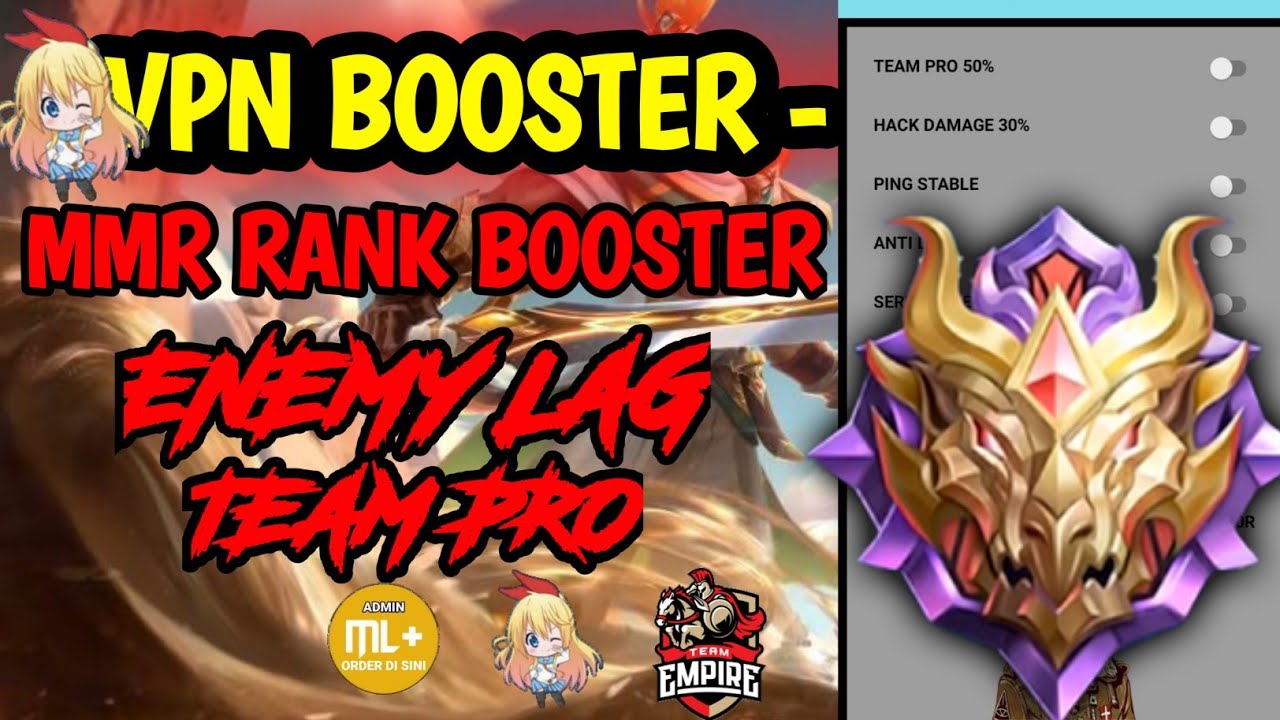 Latest Script Mmr Rank Booster Enemy Lag Team Pro Increase Fps Auto Winsteak Youtube