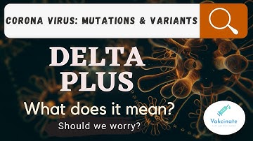 COVID 19: Delta Plus Variant (Mutations & Variants : Animated Explanatory Video) #ExpertsKiSuno