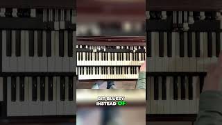 Blues Organ Lesson: Easy F Chords &amp; Finger Exercises #shorts