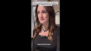 Melissa Holmes’ morning headlines in 30(ish) seconds