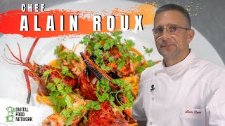 Tronconnettes de Homard by 3 Michelin Star Chef Alain Roux