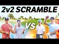 EPIC 2v2 Scramble  | Tig & Bubbie VS Garrett & Matt