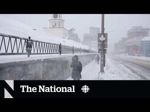 Atlantic Canada hit with heaviest snowfall in 20 years