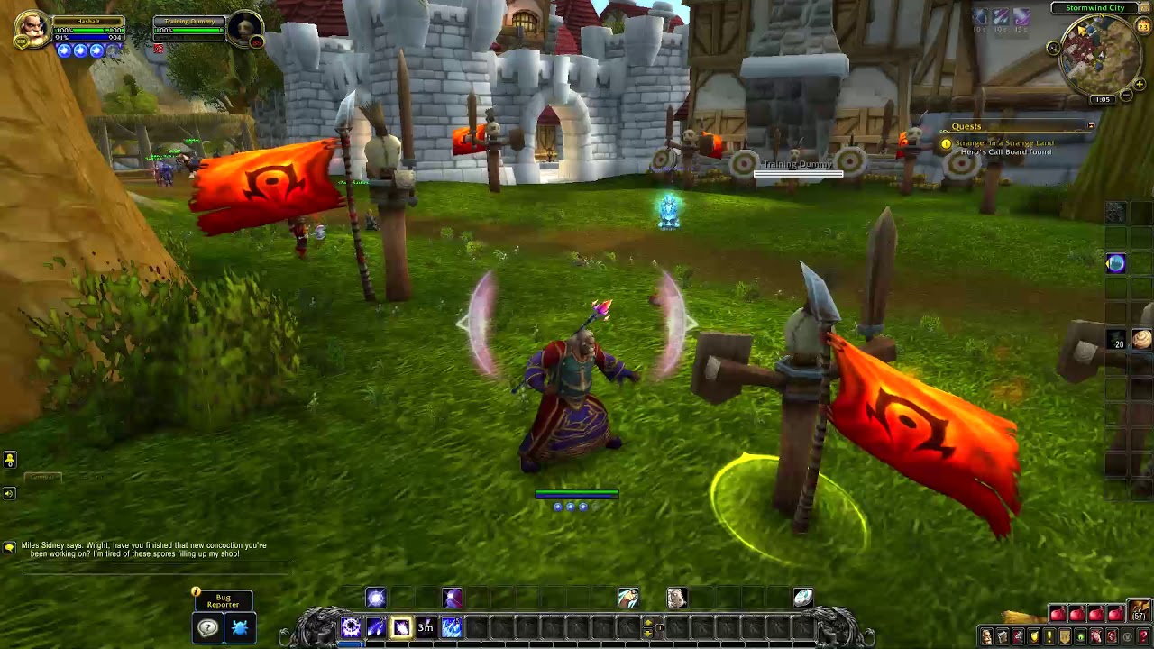 Kul Tiran Male casting animations