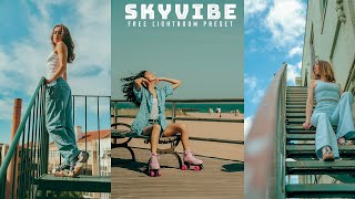 BlueMist Lightroom Preset | Sunlit Vibes Lihgtroom mobile preset | Free DNG | SkyVibe preset screenshot 5