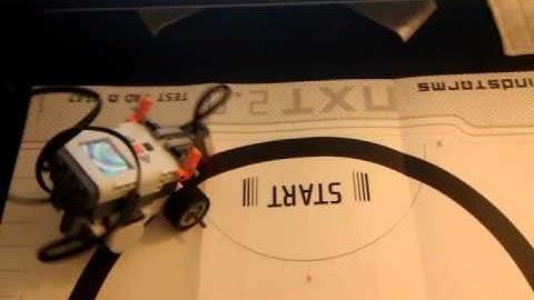Lego nxt primitive line follower