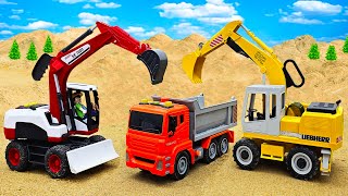 Diy tractor mini Bulldozer to making concrete road | Construction Vehicles, Road Roller